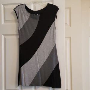 Grey/black dress